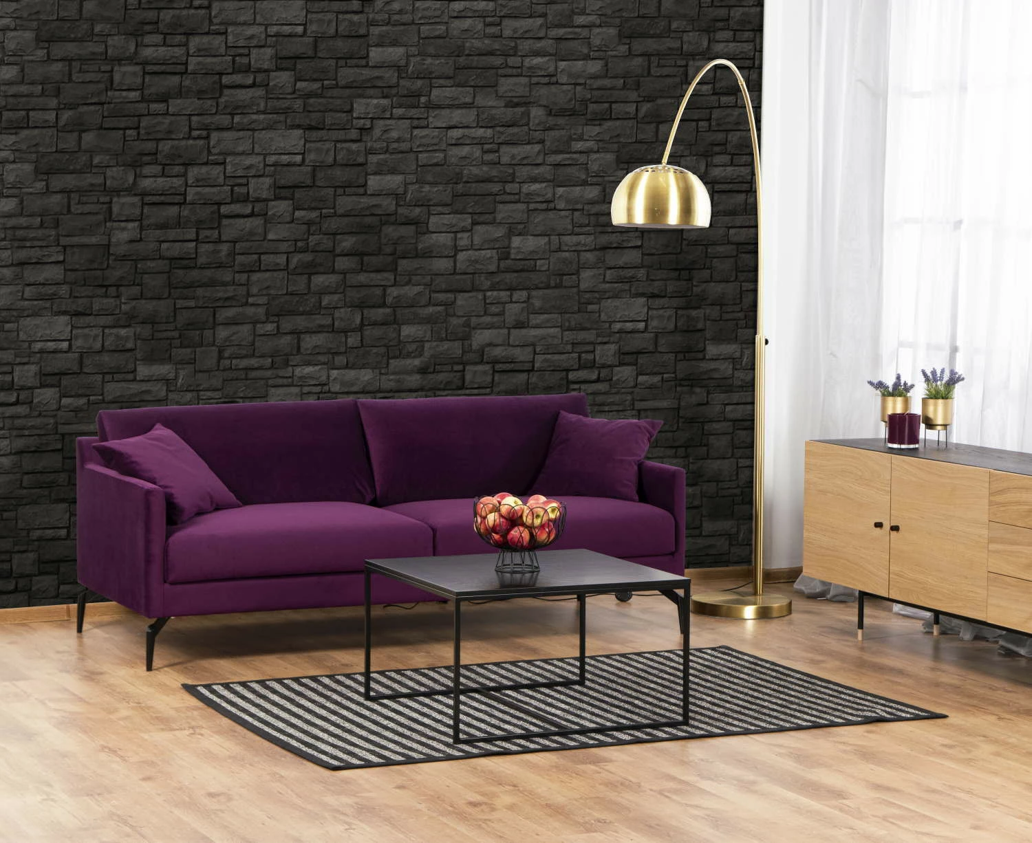 Ruby 3-istuttava Sohva 231 Cm. Valitse Väri 4 Ruby 3-istuttava Sohva 231 Cm. Valitse Väri - Image 4