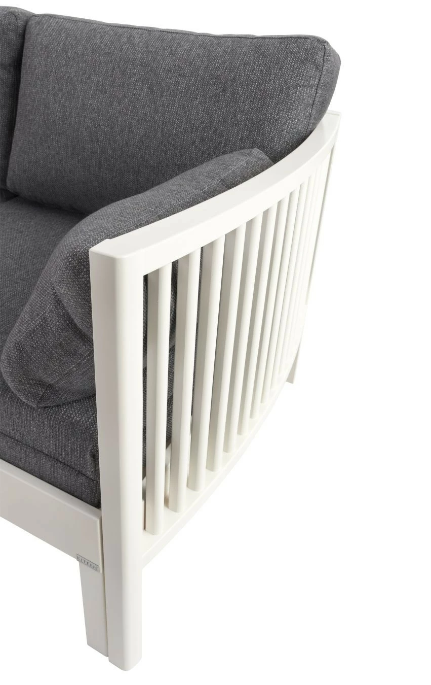 Aarre Vuodesohva 200cm Valkoinen, Patjasarjalla 4 Aarre Vuodesohva 200cm Valkoinen, Patjasarjalla - Image 4