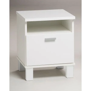 Fondi 21 Yö-pöytä, Valkoinen 1 Fondi 21 Yö-pöytä, Valkoinen