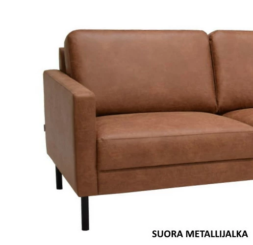 Copenhagen Divaanisohva Konjakinruskea 4 Copenhagen Divaanisohva Konjakinruskea - Image 4