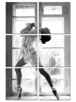 Taulu- Ballerina 6-osainen, Iso.