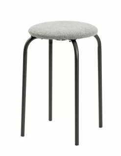 Day -jakkara K. 45 Cm, Harmaa / Mustat Metallijalat