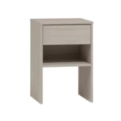 Black Yöpöytä Hopea Jalava