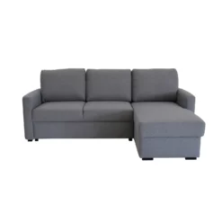 Ramona- Divaanivuodesohva 227cm Harmaa Yuca-kangas Divaani Oikealla.