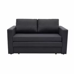 Liisa 2-istuttava Vuodesohva, Tummanharmaa