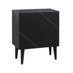 Hiipakka Vilja Yöpöytä Ovella, Musta