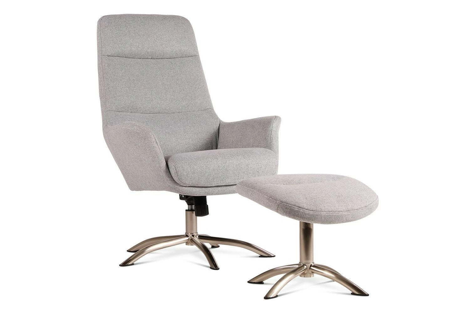 Dallas Tv-tuoli Rahilla, Vaaleanharmaa 1 Dallas Tv-tuoli Rahilla, Vaaleanharmaa