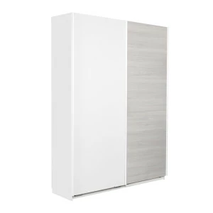 Stina Liukuovikomero 150x205cm, Hopea Jalava Ja Valkoinen Ovi 1 Stina Liukuovikomero 150x205cm, Hopea Jalava Ja Valkoinen Ovi