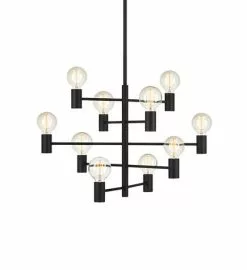 Markslöjd Paris Riippuvalaisin 10-osainen, Musta -Makuuhuone Myyntikauppa 2000130585 30 Marksl jd Paris riippuvalaisin 30 2