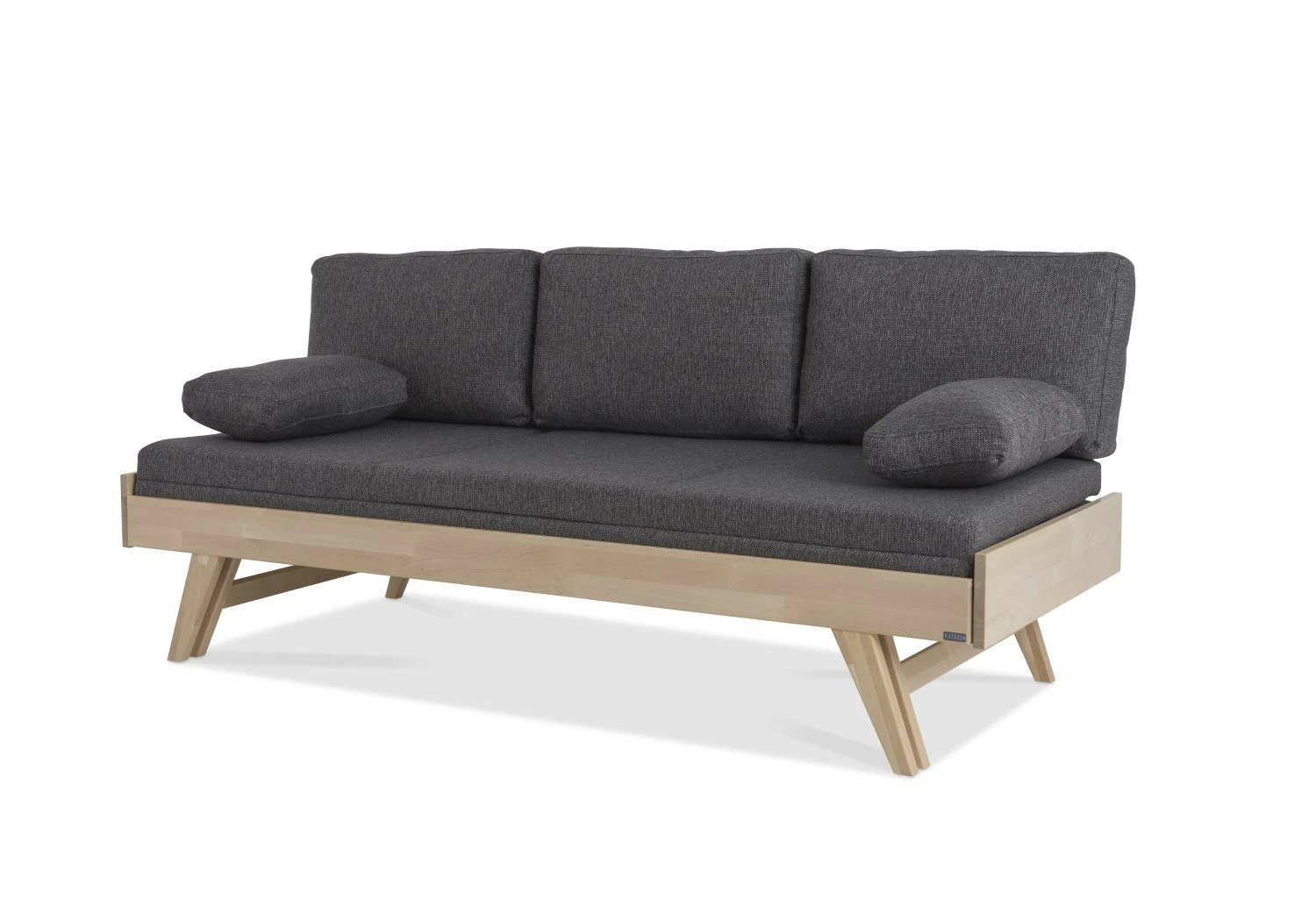 Notte Divaani Vuodesohva 200 Cm, Koivu, Harmaa Patjasarja 1 Notte Divaani Vuodesohva 200 Cm, Koivu, Harmaa Patjasarja