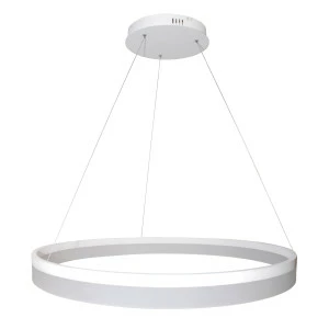 Grönlund Circulo Led-riippuvalaisin Ø60 Cm, Valkoinen 1 Grönlund Circulo Led-riippuvalaisin Ø60 Cm, Valkoinen