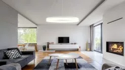 Grönlund Circulo Led-riippuvalaisin Ø80 Cm, Valkoinen