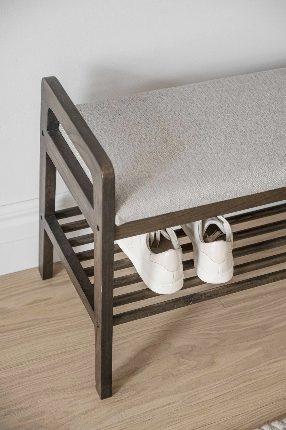 Rowico Inverness Penkki Kenkäteline 80 Cm Ruskea 3 Rowico Inverness Penkki Kenkäteline 80 Cm Ruskea - Image 3