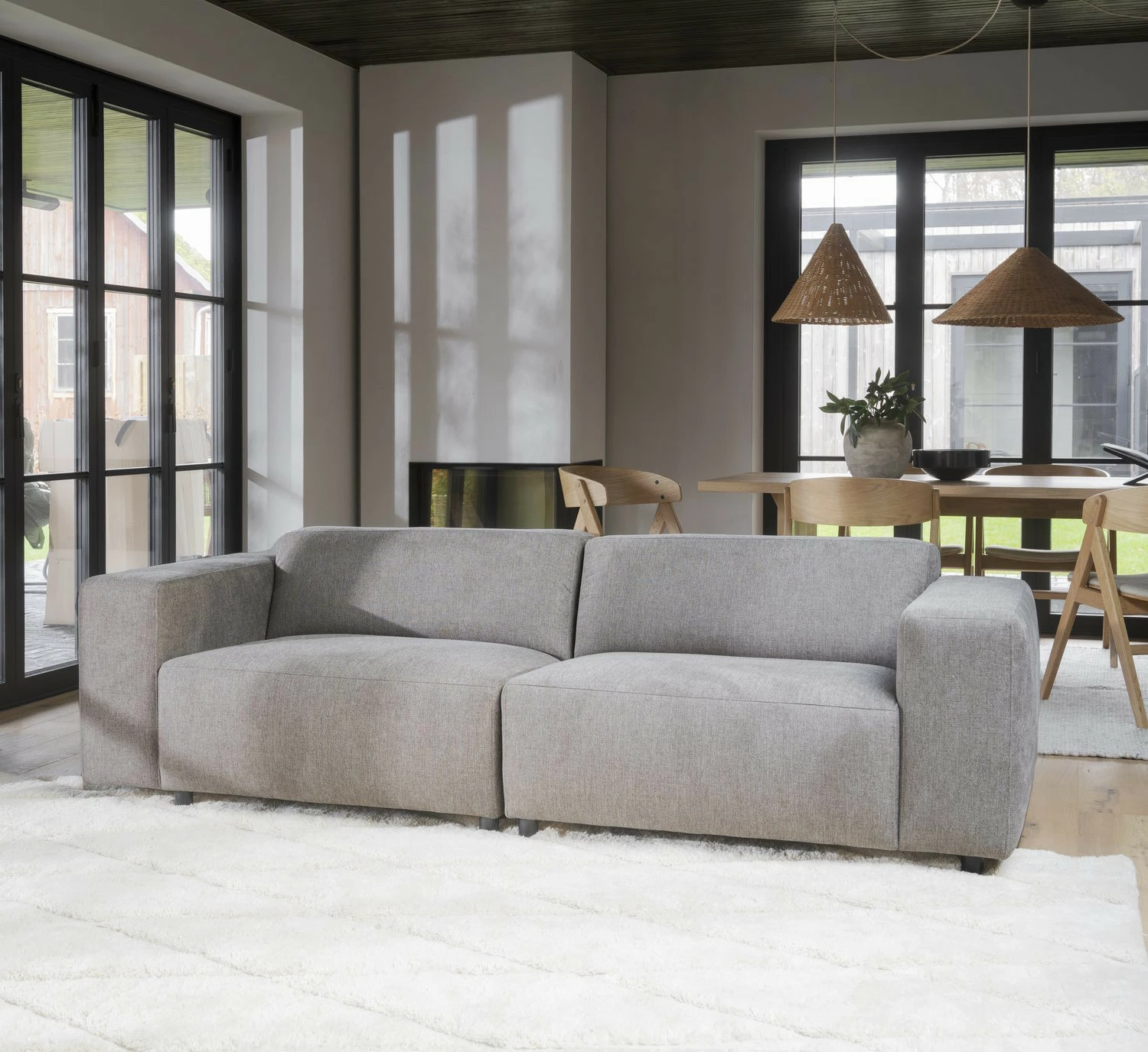 Rowico Willard 3-istuttava Sohva 236 Cm Beige 1 Rowico Willard 3-istuttava Sohva 236 Cm Beige