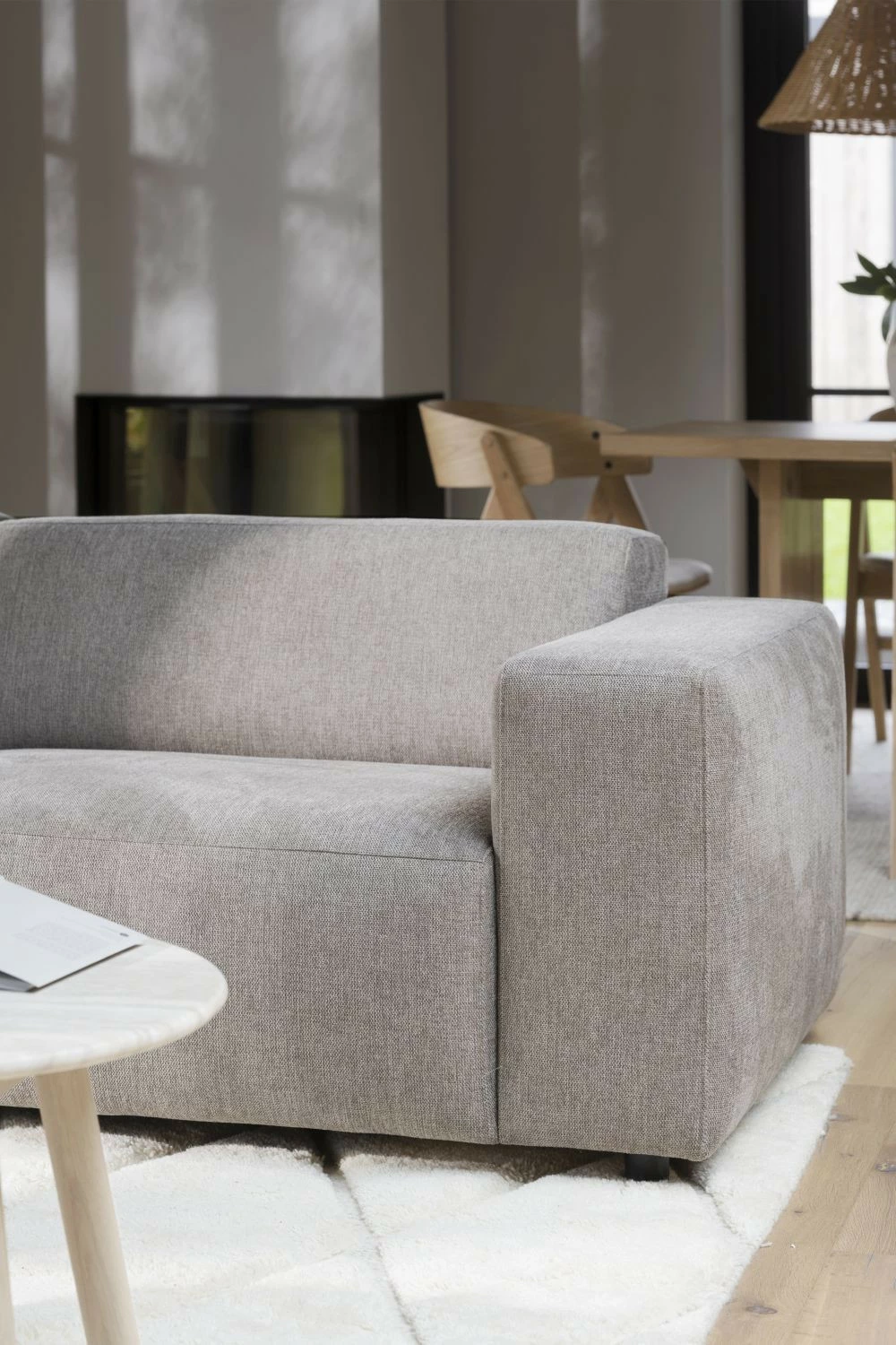 Rowico Willard 3-istuttava Sohva 236 Cm Beige 2 Rowico Willard 3-istuttava Sohva 236 Cm Beige - Image 2